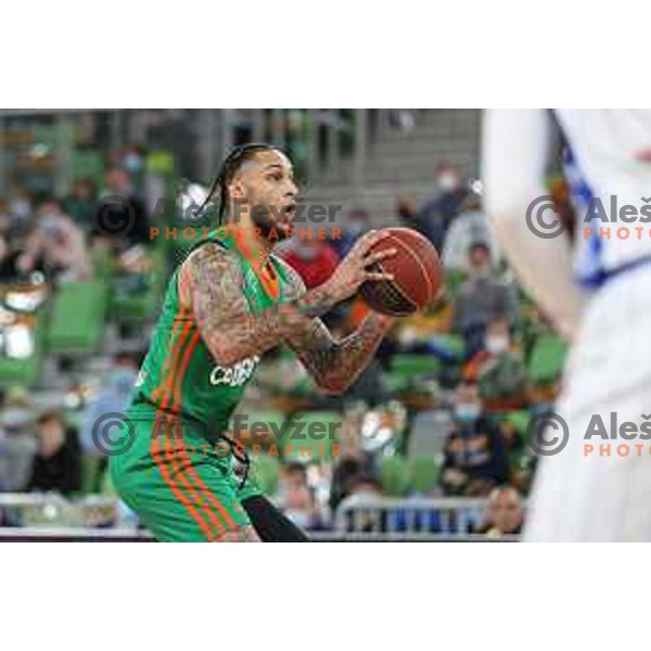 Of Cedevita Olimpija in action during ABA league regular season basketball match between Cedevita Olimpija and Zadar in Stozice Arena, Ljubljana, Slovenia on December 4, 2021