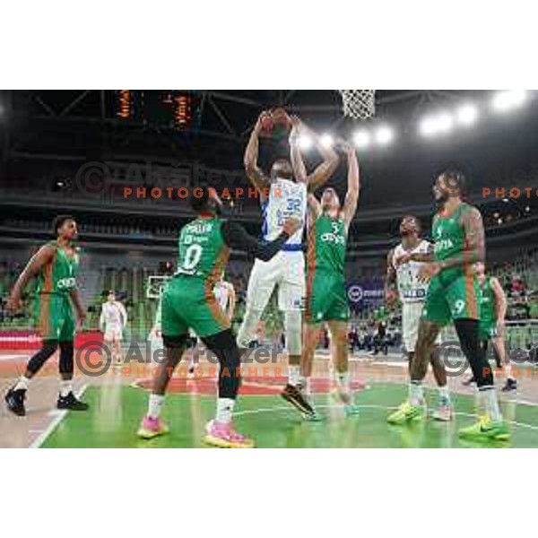 Of Cedevita Olimpija in action during ABA league regular season basketball match between Cedevita Olimpija and Zadar in Stozice Arena, Ljubljana, Slovenia on December 4, 2021