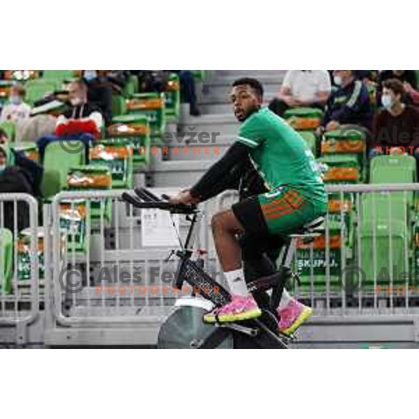 Of Cedevita Olimpija in action during ABA league regular season basketball match between Cedevita Olimpija and Zadar in Stozice Arena, Ljubljana, Slovenia on December 4, 2021