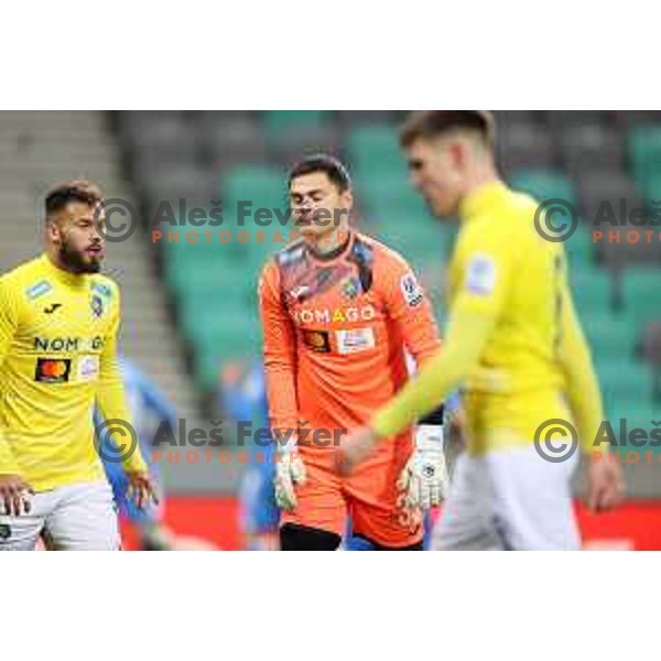 Renato Josipovic during Prva Liga Telemach football match between Bravo and Kalcer Radomlje in Ljubljana, Slovenia on December 7, 2021