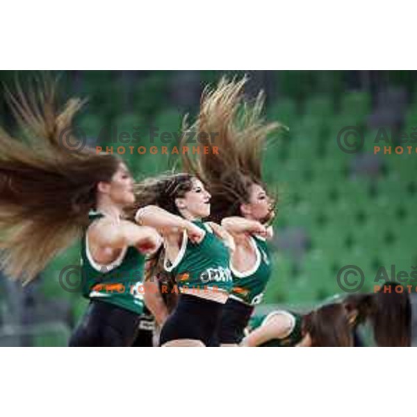 Of Cedevita Olimpija in action during 7days EuroCup regular season basketball match between Cedevita Olimpija and Virtus Segafredo in Stozice, Arena, Ljubljana, Slovenia on December 8, 2021