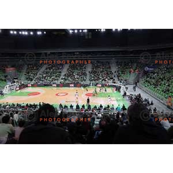 Of Cedevita Olimpija in action during 7days EuroCup regular season basketball match between Cedevita Olimpija and Virtus Segafredo in Stozice, Arena, Ljubljana, Slovenia on December 8, 2021