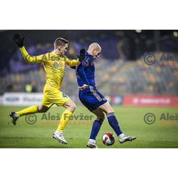 in action during Prva liga Telemach football match between Maribor and Domzale in Ljudski vrt, Maribor, Slovenia on December 11, 2021. Photo: Jure Banfi/www.alesfevzer.com