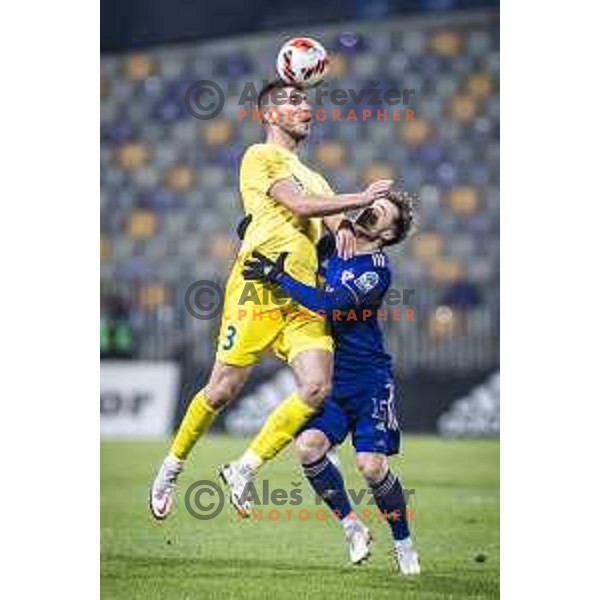 in action during Prva liga Telemach football match between Maribor and Domzale in Ljudski vrt, Maribor, Slovenia on December 11, 2021. Photo: Jure Banfi/www.alesfevzer.com