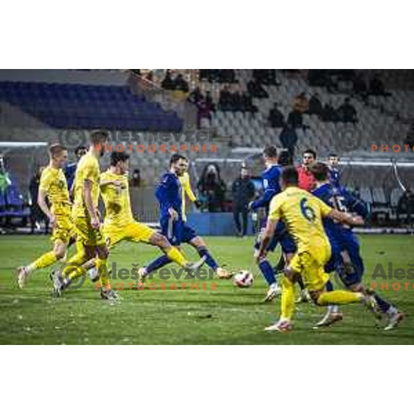 in action during Prva liga Telemach football match between Maribor and Domzale in Ljudski vrt, Maribor, Slovenia on December 11, 2021. Photo: Jure Banfi/www.alesfevzer.com