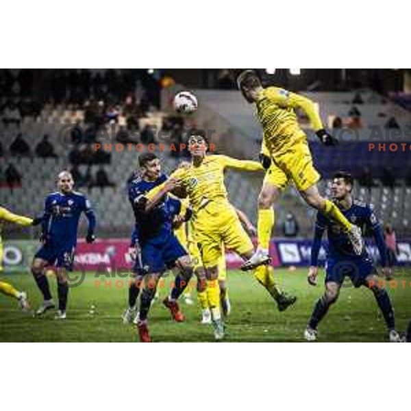 in action during Prva liga Telemach football match between Maribor and Domzale in Ljudski vrt, Maribor, Slovenia on December 11, 2021. Photo: Jure Banfi/www.alesfevzer.com