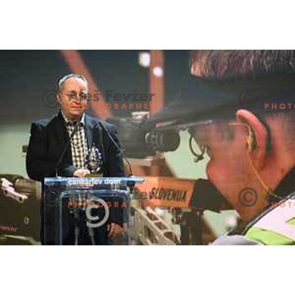 Francek Gorazd Tirsek during Slovenian Sportsman of the year 2021 gala night in Ljubljana on December 14, 2021