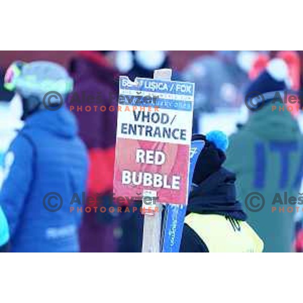 AUDI FIS Ski World Cup Giant Slalom for 58.Golden Fox-Zlata Lisica 2022 in Kranjska gora, Slovenia on January 8, 2022