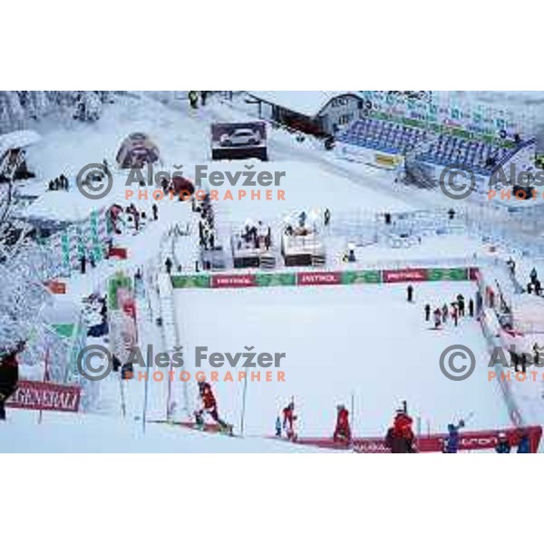 AUDI FIS Ski World Cup Slalom for 58.Golden Fox-Zlata Lisica 2022 in Kranjska gora, Slovenia on January 9, 2022