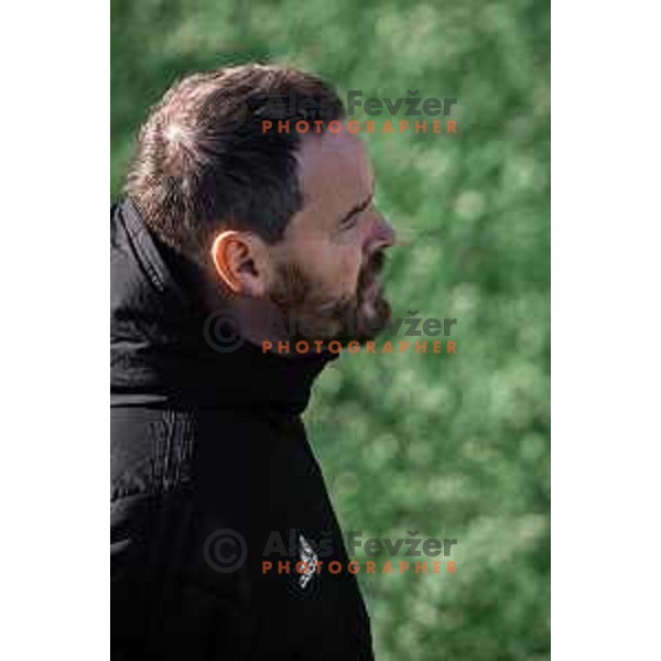 Damir Contala, head coach of NS Mura during friendly football match between NS Mura and Nafta 1903 in Fazanerija, Murska Sobota, Slovenia on January 15, 2022. Photo: Jure Banfi/www.alesfevzer.com