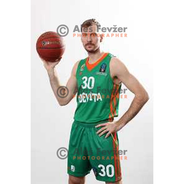 Zoran Dragic, member of Cedevita Olimpija basketball team for 2022 season, Ljubljana on January 19 ,2022