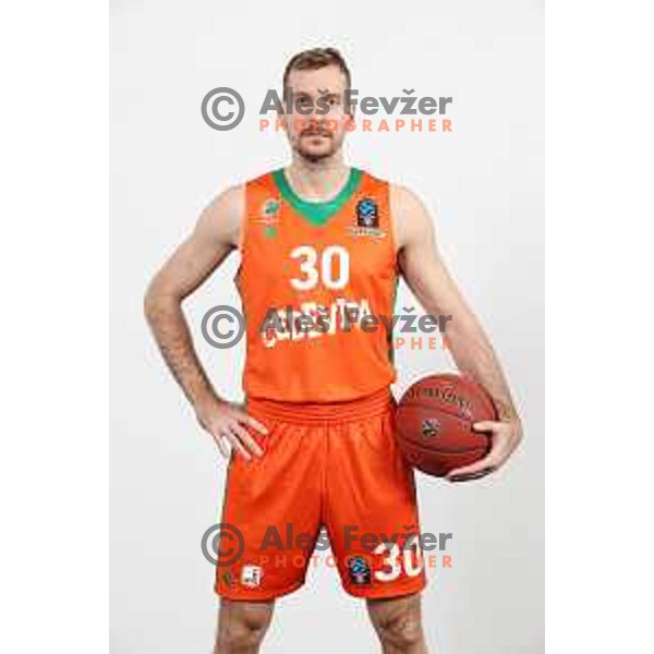 Zoran Dragic, member of Cedevita Olimpija basketball team for 2022 season, Ljubljana on January 19 ,2022
