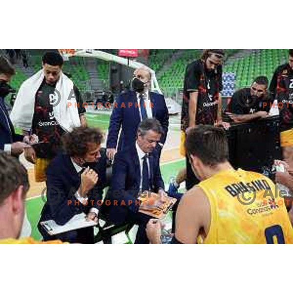 Porfi Fisac during 7days EuroCup regular season basketball match between Cedevita Olimpija and Gran Canaria in Stozice, Arena, Ljubljana, Slovenia on January 19, 2022