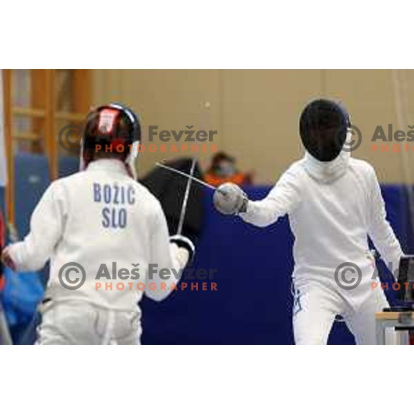 Slovenian National Fencing Championship in Ljubljana, Slovenia on January 29, 2022