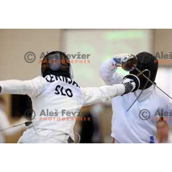 Slovenian National Fencing Championship in Ljubljana, Slovenia on January 29, 2022