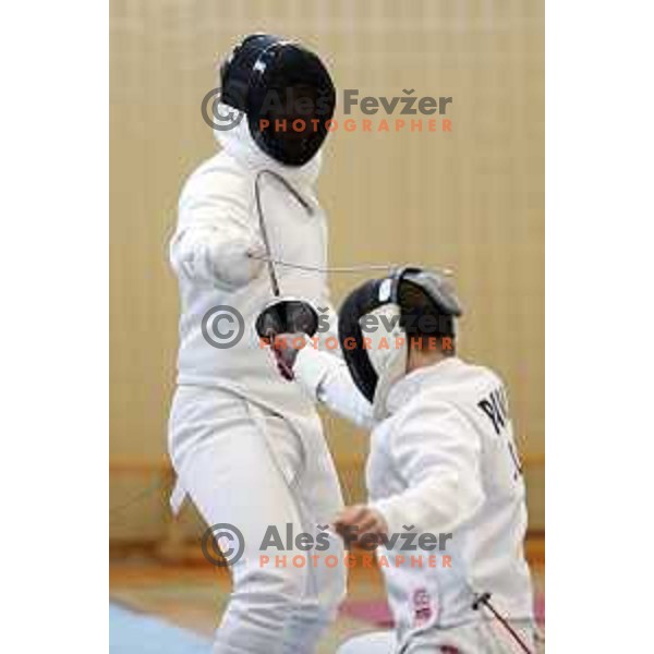 Slovenian National Fencing Championship in Ljubljana, Slovenia on January 29, 2022