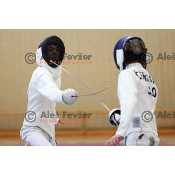 Slovenian National Fencing Championship in Ljubljana, Slovenia on January 29, 2022