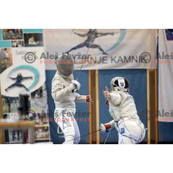 Slovenian National Fencing Championship in Ljubljana, Slovenia on January 29, 2022