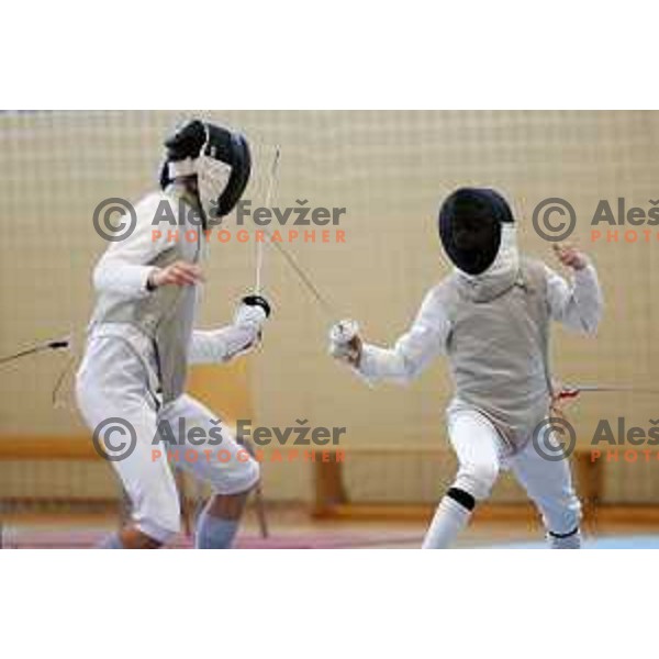 Slovenian National Fencing Championship in Ljubljana, Slovenia on January 29, 2022