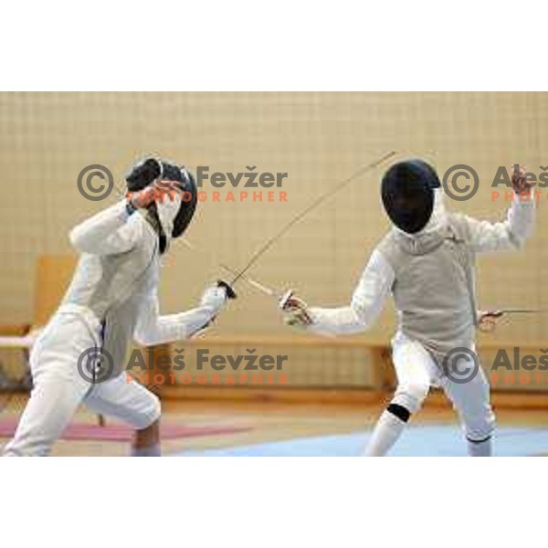 Slovenian National Fencing Championship in Ljubljana, Slovenia on January 29, 2022