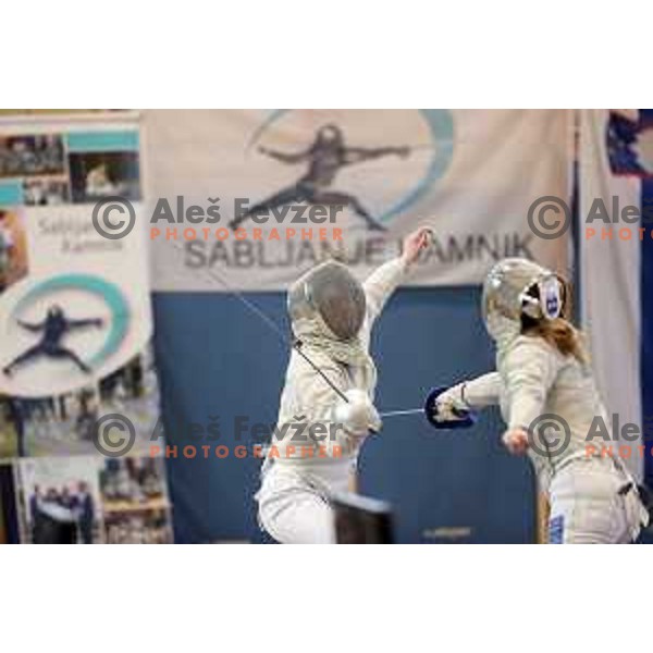 Slovenian National Fencing Championship in Ljubljana, Slovenia on January 29, 2022