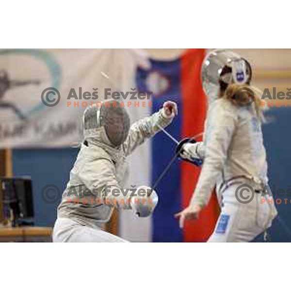 Slovenian National Fencing Championship in Ljubljana, Slovenia on January 29, 2022