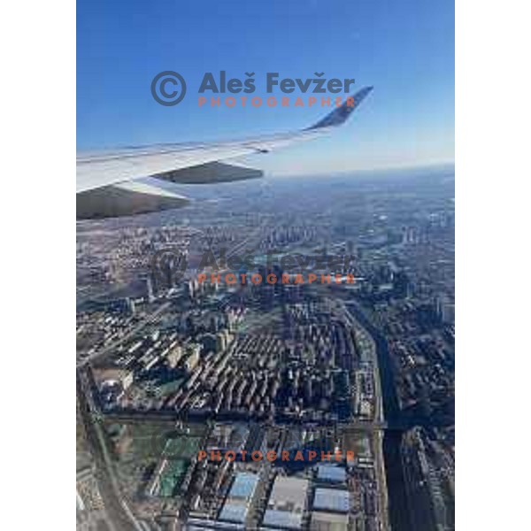 Arrival to Beijing 2022 Winter Olympic Games, China on February 2, 2022