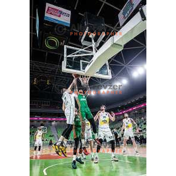 in action during 7days EuroCup basketball match between Cedevita Olimpija and Frutti Extra Bursaspor in Arena Stozice, Ljubljana, Slovenia on February 2, 2022. Photo: Jure Banfi/www.alesfevzer.com