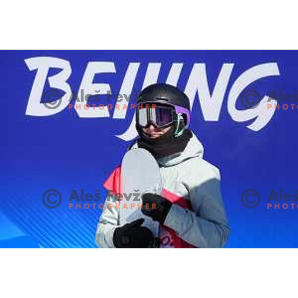 Urska Pribosic competes in Qualifications of Women’s Slope Style at Beijing 2022 Winter Olympic Games, China on February 5, 2022