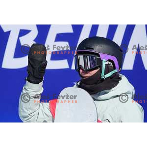 Urska Pribosic competes in Qualifications of Women’s Slope Style at Beijing 2022 Winter Olympic Games, China on February 5, 2022