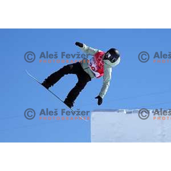 Urska Pribosic competes in Qualifications of Women’s Slope Style at Beijing 2022 Winter Olympic Games, China on February 5, 2022