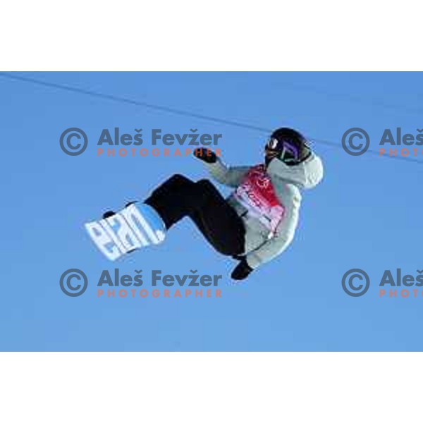 Urska Pribosic competes in Qualifications of Women’s Slope Style at Beijing 2022 Winter Olympic Games, China on February 5, 2022