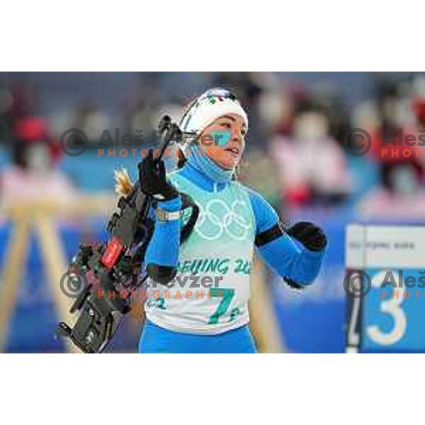 Biathlon Mixed Relay 4x6 km in Zhangjiakou, Beijing 2022 Winter Olympic Games, China on February 5, 2022