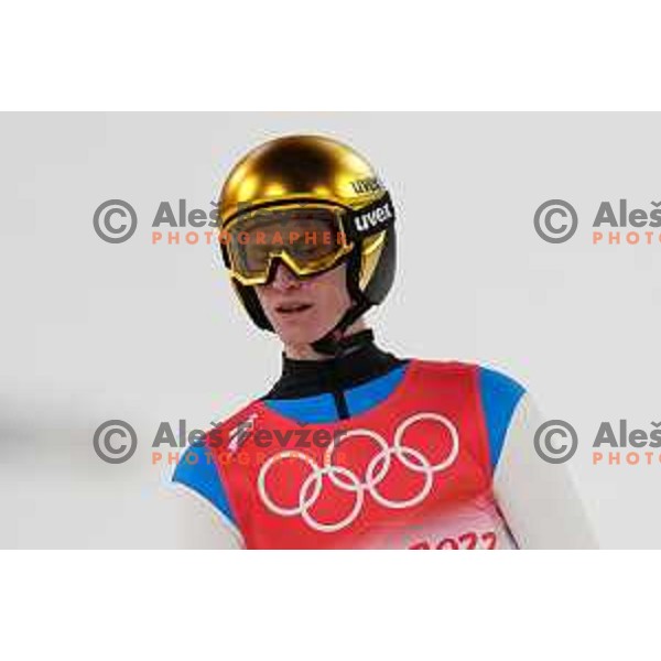 Men’s Ski jumping Normal Hill competition atZhangjiakou venue of Beijing 2022 Winter Olympic Games, China on February 6, 2022