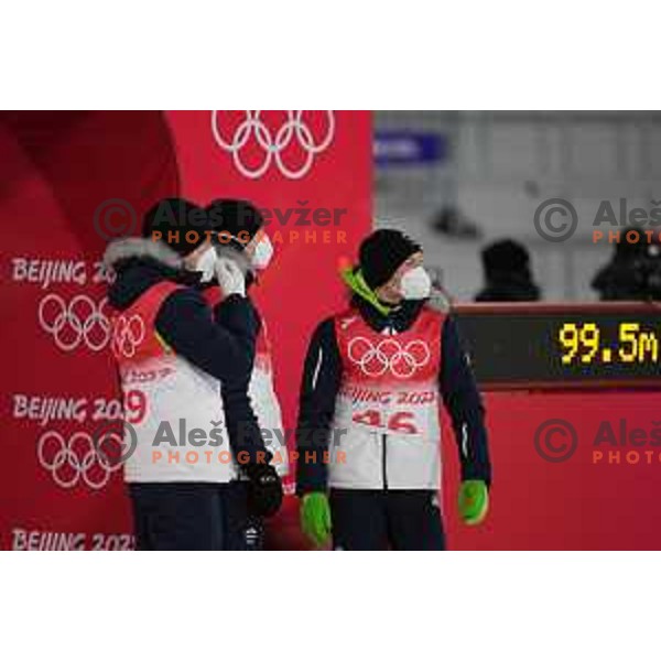 Men’s Ski jumping Normal Hill competition atZhangjiakou venue of Beijing 2022 Winter Olympic Games, China on February 6, 2022