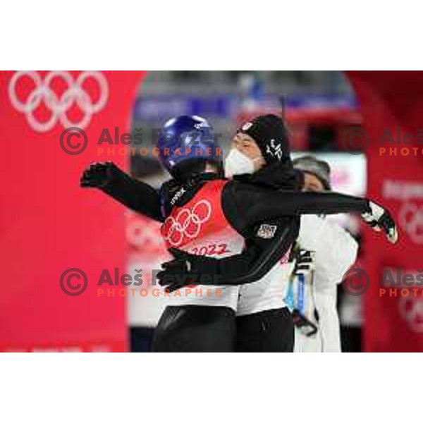 Men’s Ski jumping Normal Hill competition atZhangjiakou venue of Beijing 2022 Winter Olympic Games, China on February 6, 2022