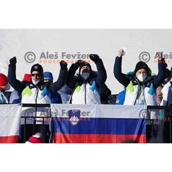 Snowboard Parallel Giant Slalom in Zhangjiakou Genting Snow Park, Beijing 2022 Winter Olympic Games, China on February 8, 2022