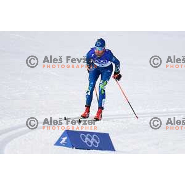 Neza Zerjav (SLO) competes in Women\'s Cross-Country 10 km Classic in Zhnagjiakou at Beijing 2022 Winter Olympic Games, China on February 10, 2022 