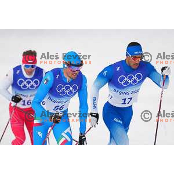 (SLO) competes in Men\'s Cross-Country 15 km Classic in Zhnagjiakou at Beijing 2022 Winter Olympic Games, China on February 11, 2022