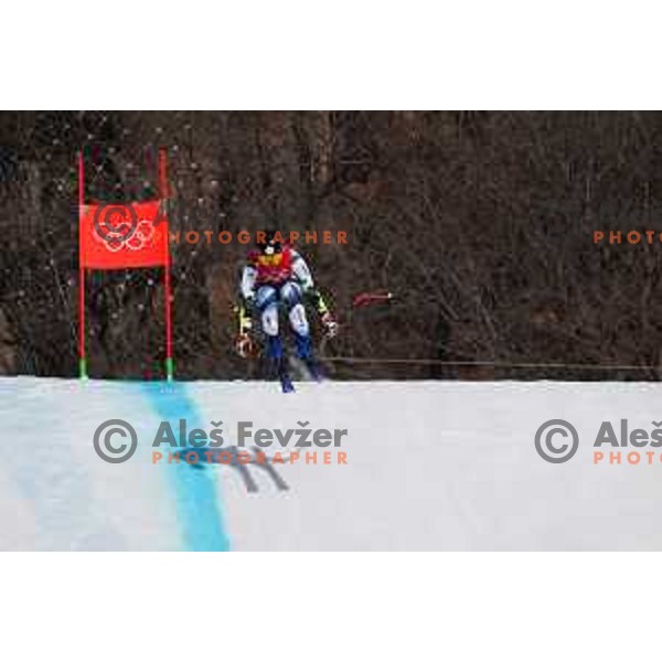 Marusa Ferk (SLO) skiing in Women\'s Super G in Yanging National Alpine Centre, Beijing 2022 Winter Olympic Games, China on February 11, 2022