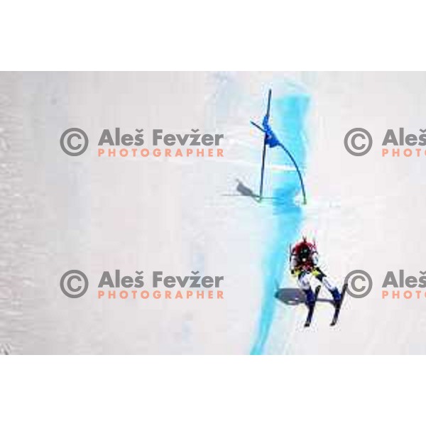 Marusa Ferk (SLO) skiing in Women\'s Super G in Yanging National Alpine Centre, Beijing 2022 Winter Olympic Games, China on February 11, 2022