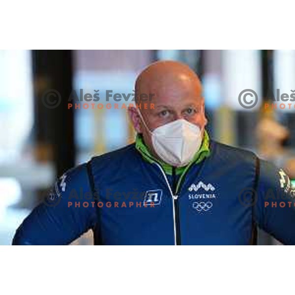 Goran Janus at Zhangjiakou venue of Beijing 2022 Winter Olympic Games, China on February 6, 2022