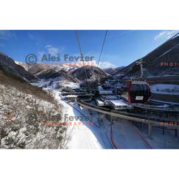 Competes at Women’s Downhill in Yanging National Alpine Centre, Beijing 2022 Winter Olympic Games, China on February 15, 2022