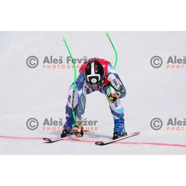 Competes at Women’s Downhill in Yanging National Alpine Centre, Beijing 2022 Winter Olympic Games, China on February 15, 2022