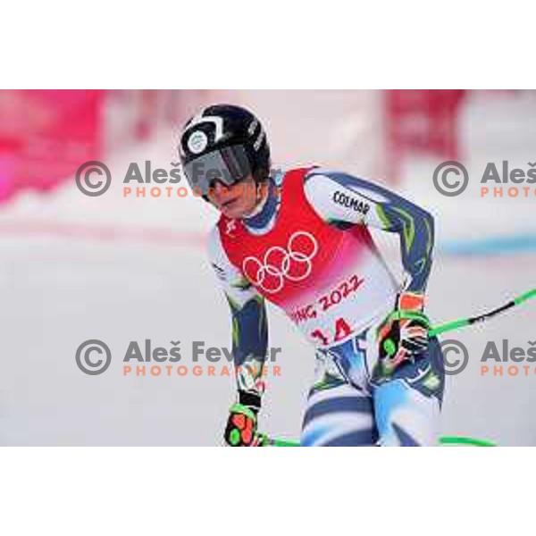 Ilka Stuhec (SLO) competes in Women’s Downhill in Yanging National Alpine Centre, Beijing 2022 Winter Olympic Games, China on February 15, 2022