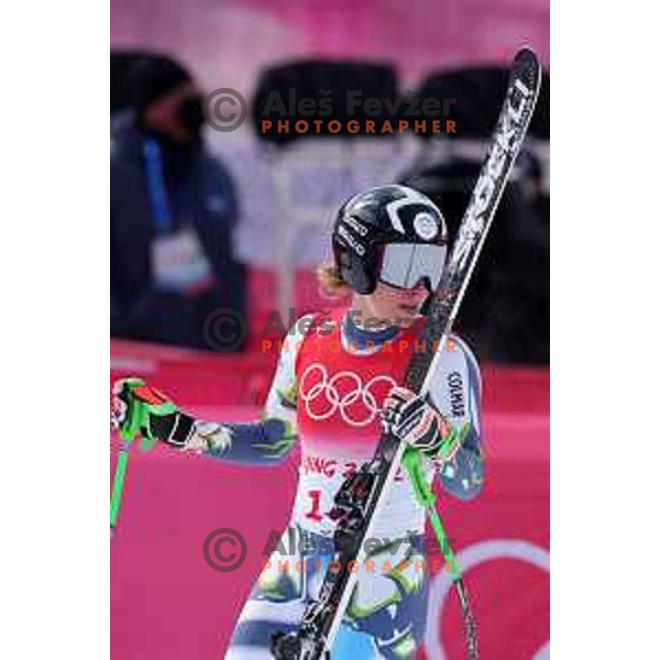 Ilka Stuhec (SLO) competes in Women’s Downhill in Yanging National Alpine Centre, Beijing 2022 Winter Olympic Games, China on February 15, 2022