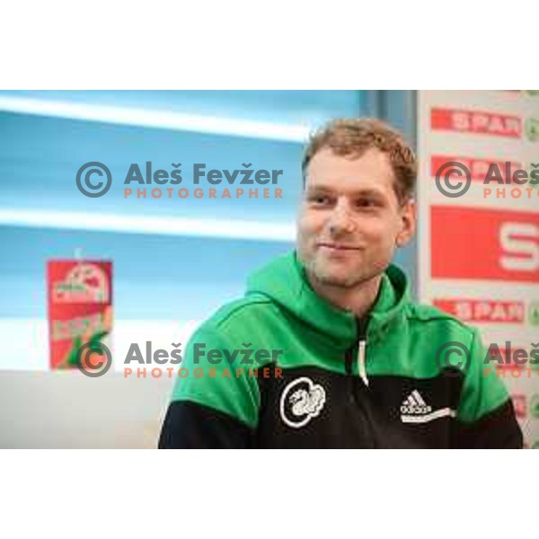 Press conference before there Final of Spar Cup in Ljubljana, Sloveina on February 16, 2022