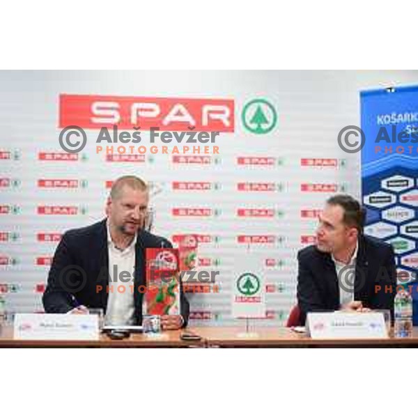 Press conference before there Final of Spar Cup in Ljubljana, Sloveina on February 16, 2022
