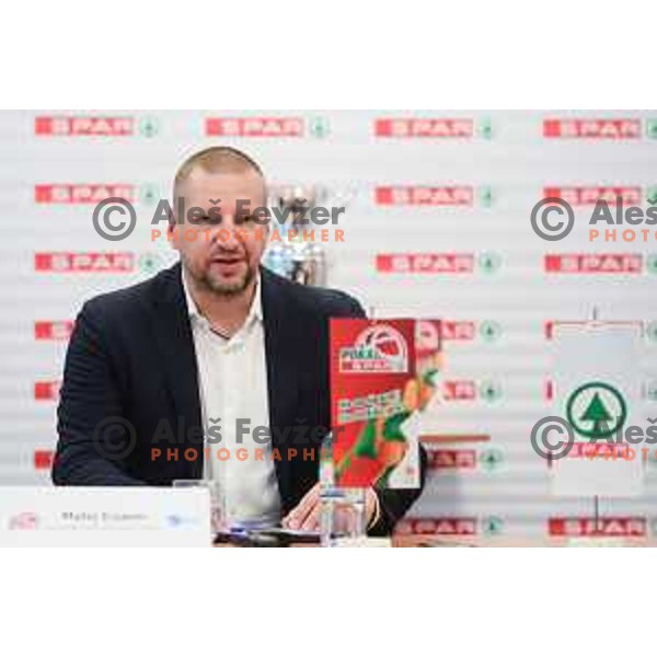 Press conference before there Final of Spar Cup in Ljubljana, Sloveina on February 16, 2022