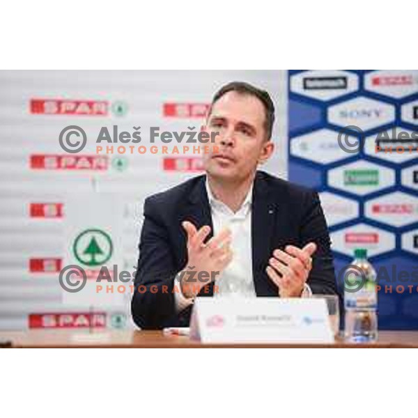 Press conference before there Final of Spar Cup in Ljubljana, Sloveina on February 16, 2022